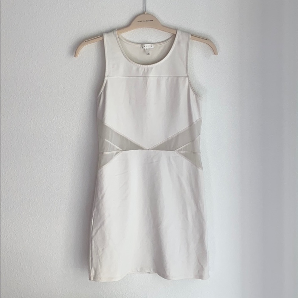 White Leith Bodycon Dress